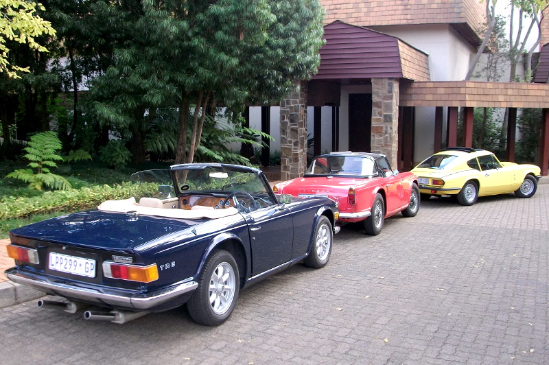 Gallery The Triumph Sports Car Club of South Africa, Johannesburg Centre